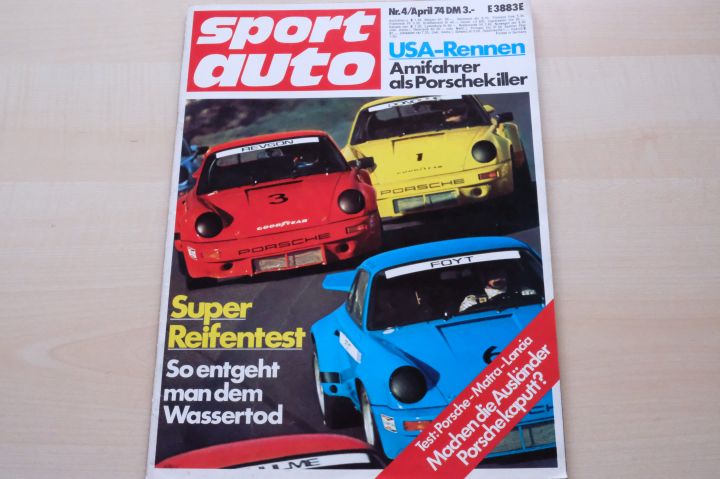 Deckblatt Sport Auto (04/1974)